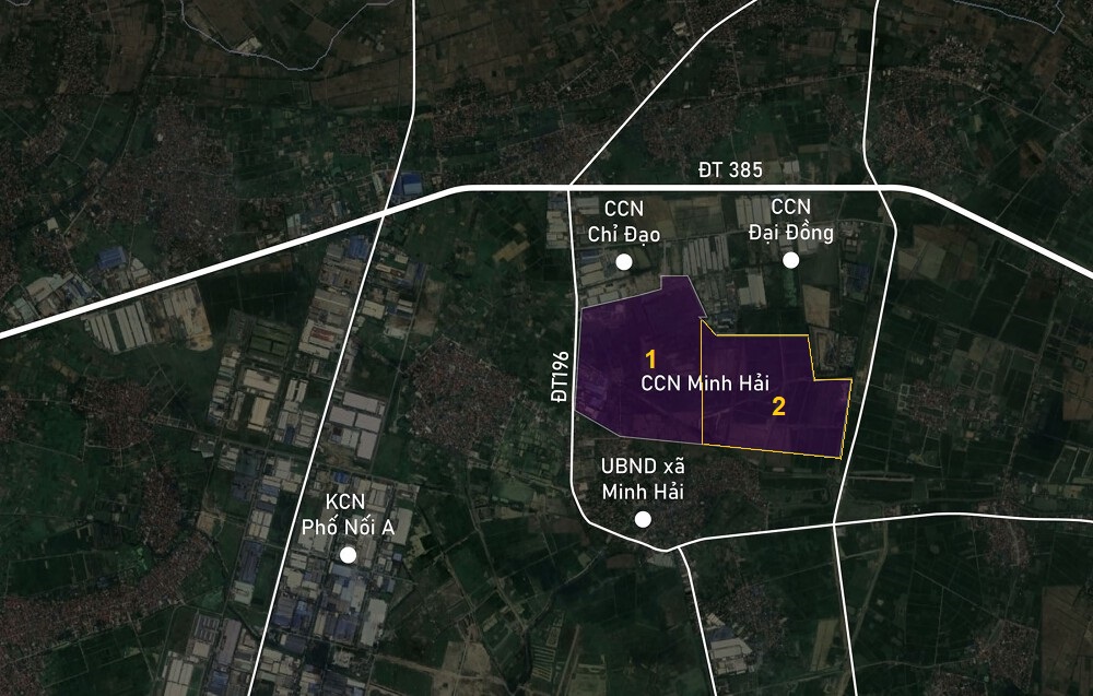 Cụm công nghiệp Minh Hải 2 tại Hưng Yên