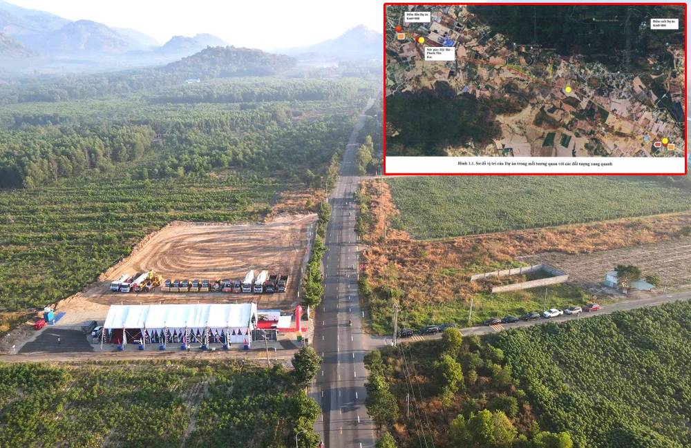 Thu hồi hơn 61ha đất để mở rộng đường dài 8,8km kết nối cảng Cái Mép - Thị Vải