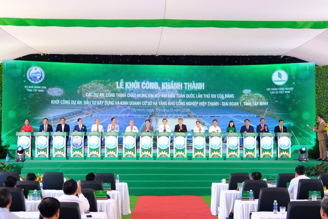 Tây Ninh khởi công khu công nghiệp gần 500ha, tổng vốn đầu tư 2.350 tỷ đồng- Ảnh 1. Tây Ninh khởi công khu công nghiệp gần 500ha, tổng vốn đầu tư 2.350 tỷ đồng- Ảnh 1.