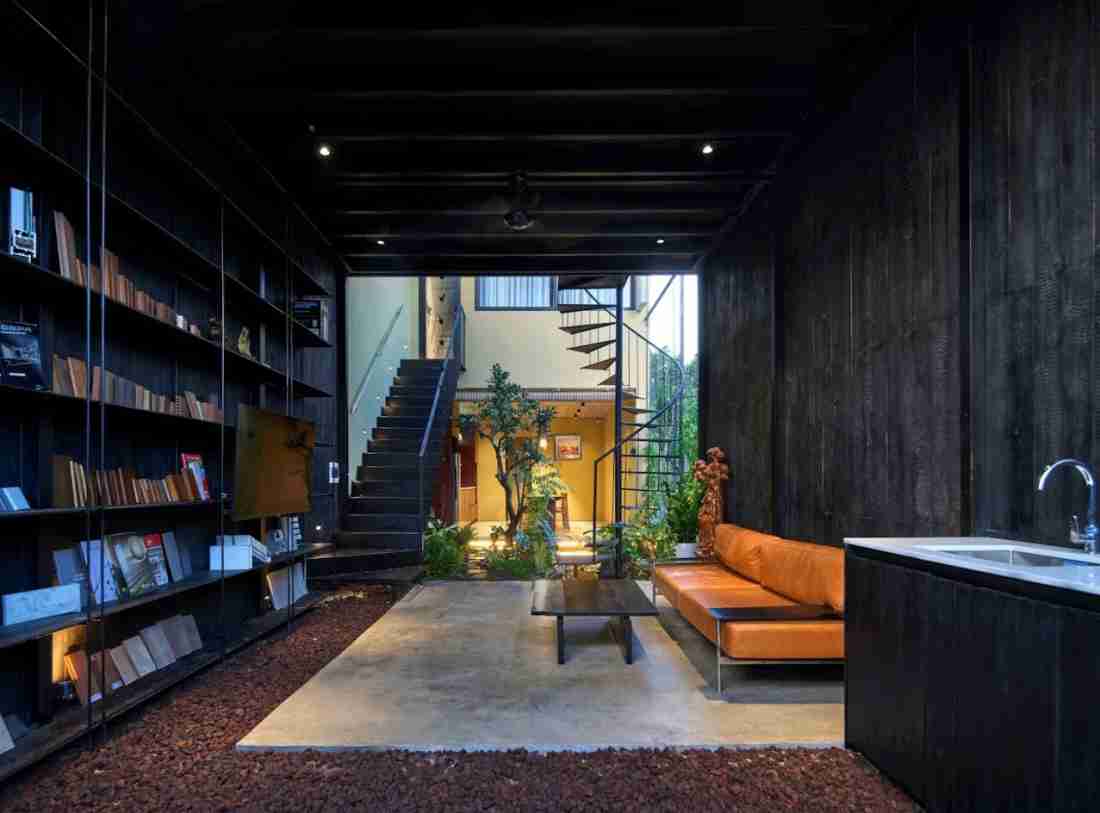 Nhà phố Đà Nẵng khi không gian làm việc và ở cộng sinh để chữa lành tâm hồn