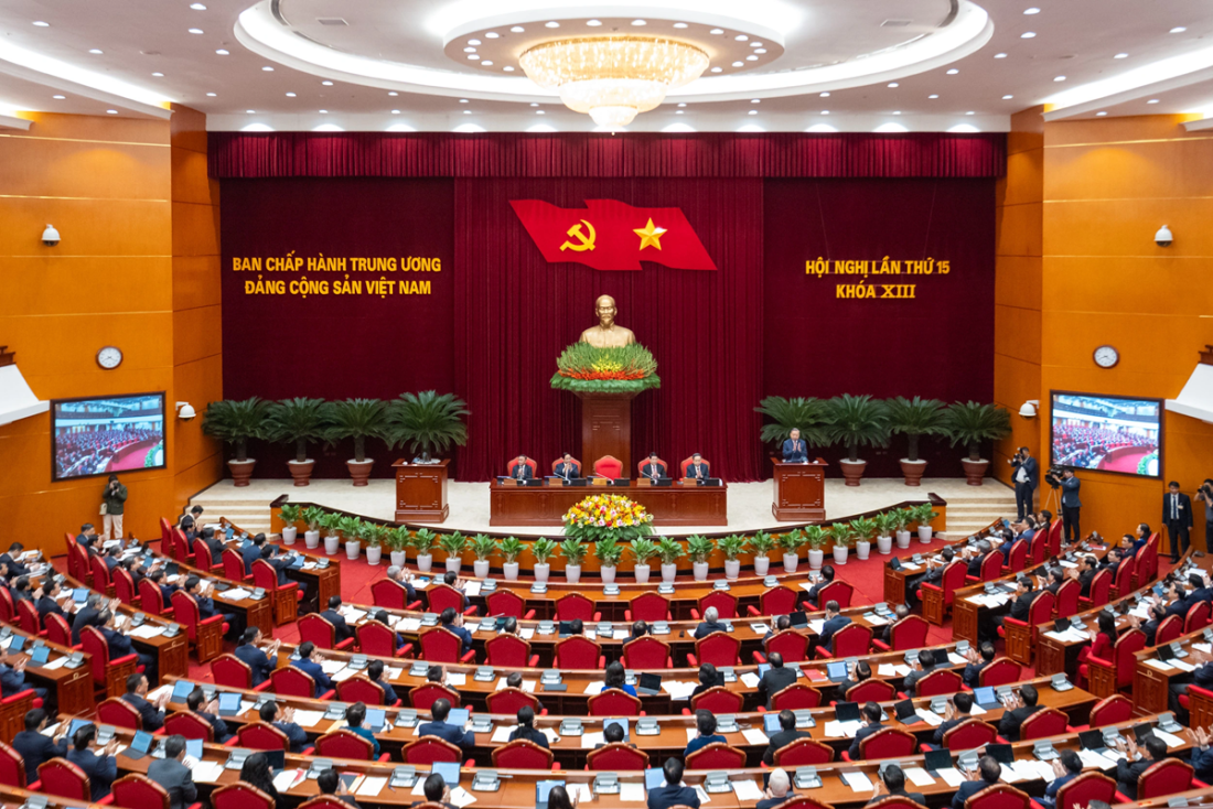 Khai mạc Hội nghị Trung ương 15 khóa XIII tại Hà Nội