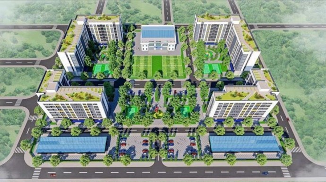 Dự án nhà ở xã hội công đoàn tại Vĩnh Long