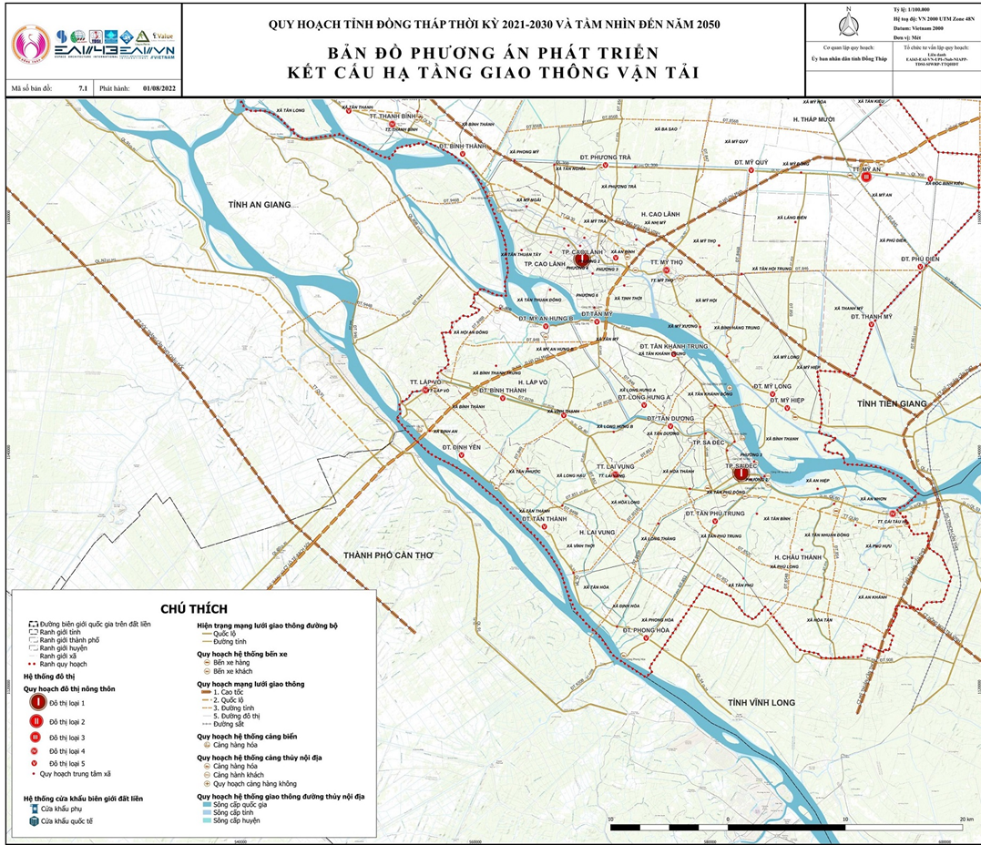Loạt dự án hạ tầng trọng điểm ở Đồng Tháp năm 2026