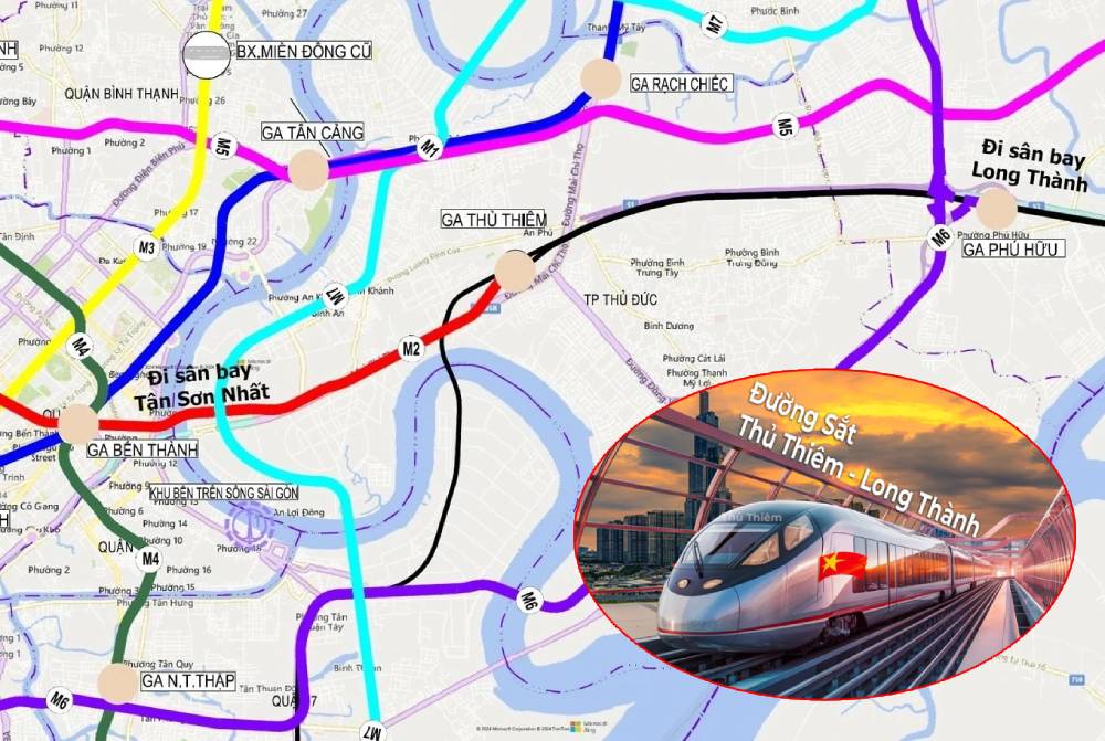 TP.HCM đề xuất làm đầu mối dự án metro Thủ Thiêm - Long Thành