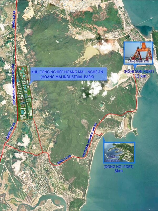 Khu công nghiệp Hoàng Mai 1 Nghệ An- Ảnh 1.