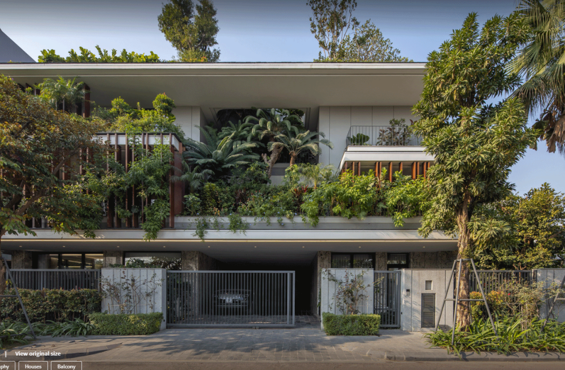 Biệt thự góc Bắc Giang kiến tạo ngôi làng thẳng đứng đa lớp cho gia đình đa thế hệ- Ảnh 1.