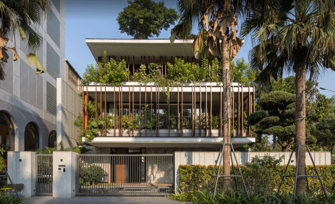 Biệt thự góc Bắc Giang kiến tạo ngôi làng thẳng đứng đa lớp cho gia đình đa thế hệ- Ảnh 5.