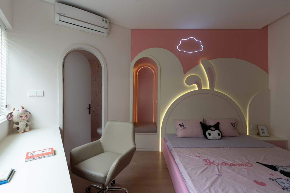 Nhà ống 80m2 TP.HCM: Thánh đường lệch tầng rực nắng giữa lòng đô thị nén- Ảnh 12.