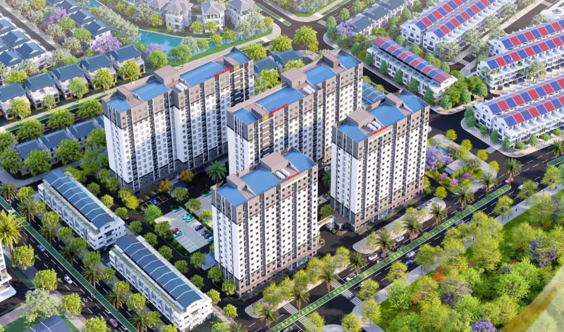 Dự án nhà ở xã hội East Sky thuộc Eco Garden Huế- Ảnh 1.