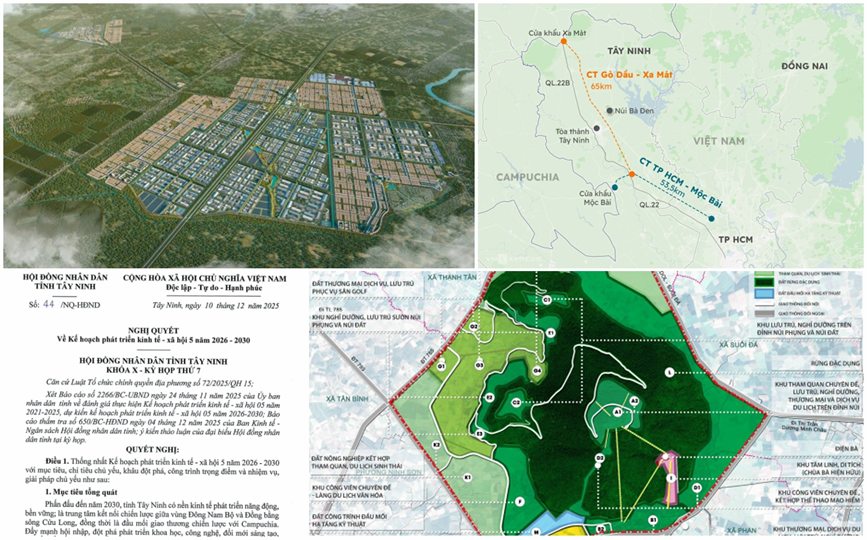 Loạt dự án KHỦNG Tây Ninh ĐẦU TƯ trong 5 năm tới