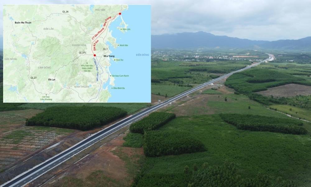 Từ TP.HCM đi Khánh Hòa nhanh hơn nhờ 13km cao tốc này thông xe