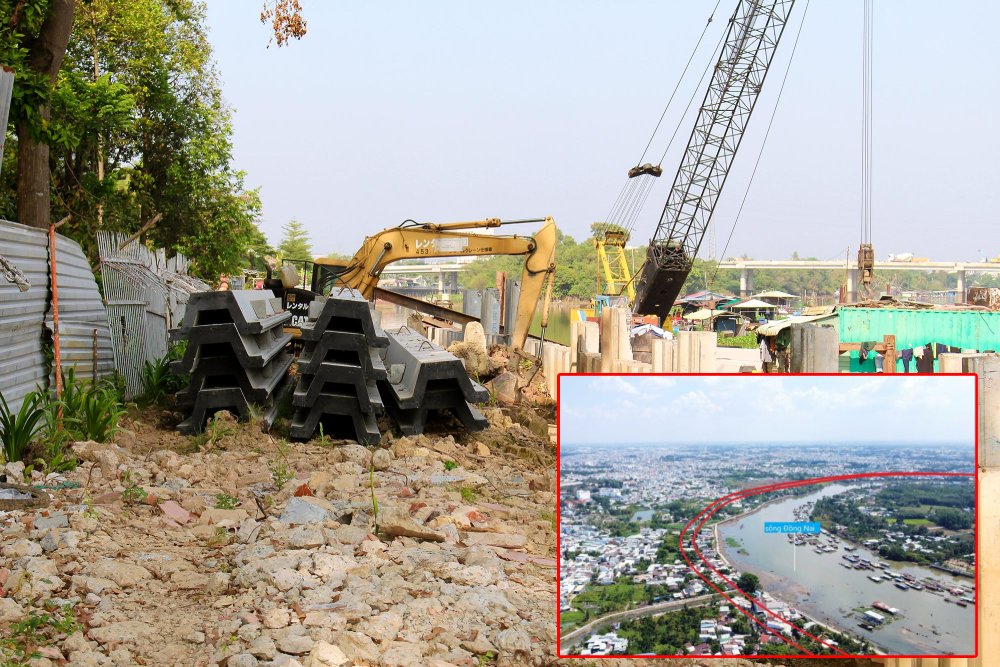 Đang thu hồi đất của 430 hộ dân tại “siêu phường” của Đồng Nai để làm tuyến đường ven sông dài 4,6km