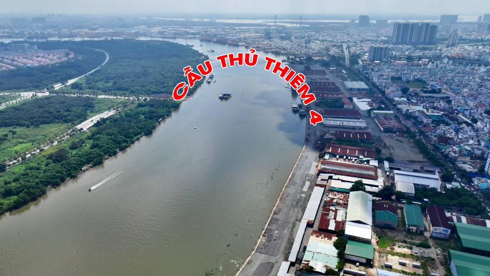 Tin mới về cầu Thủ Thiêm 4: TP.HCM thống nhất chủ trương đầu tư công, vốn hơn 5.000 tỷ