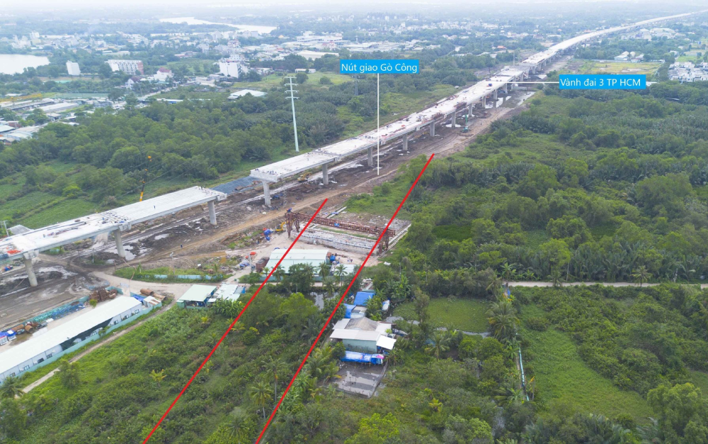 Nút giao Gò Công 4 tầng - thông tin đáng chú ý với người dân khu Đông TP.HCM