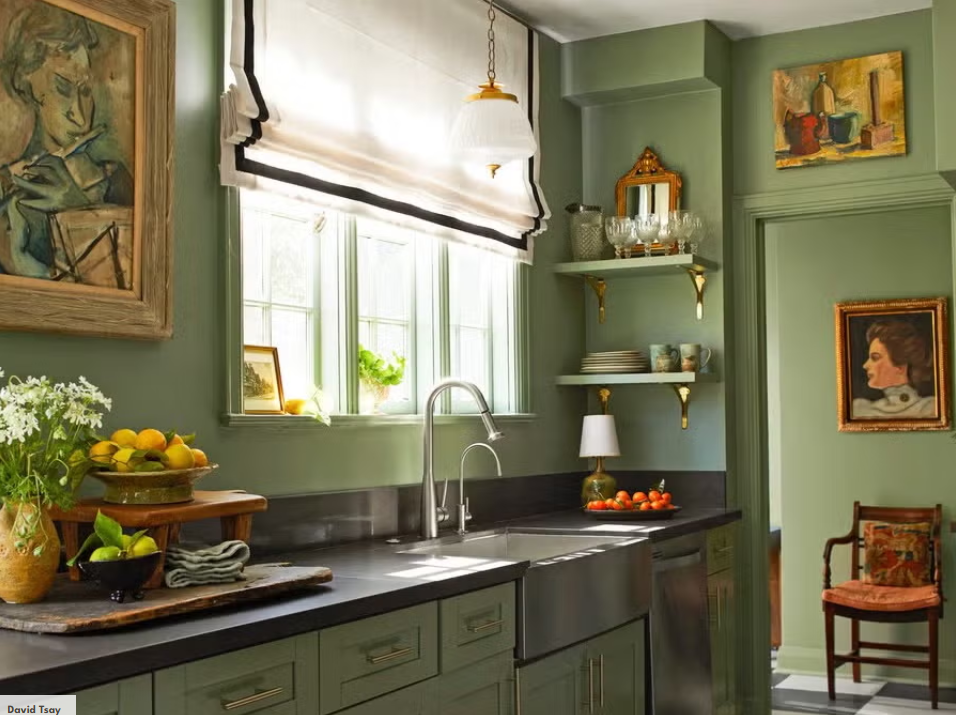 Xu hướng màu sơn nổi bật cho nhà bếp 2026- Ảnh 1.