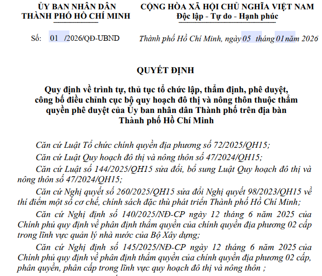 Xin điều chỉnh quy hoạch nhỏ tại TP.HCM sẽ làm trực tiếp ở phường, xã- Ảnh 2.