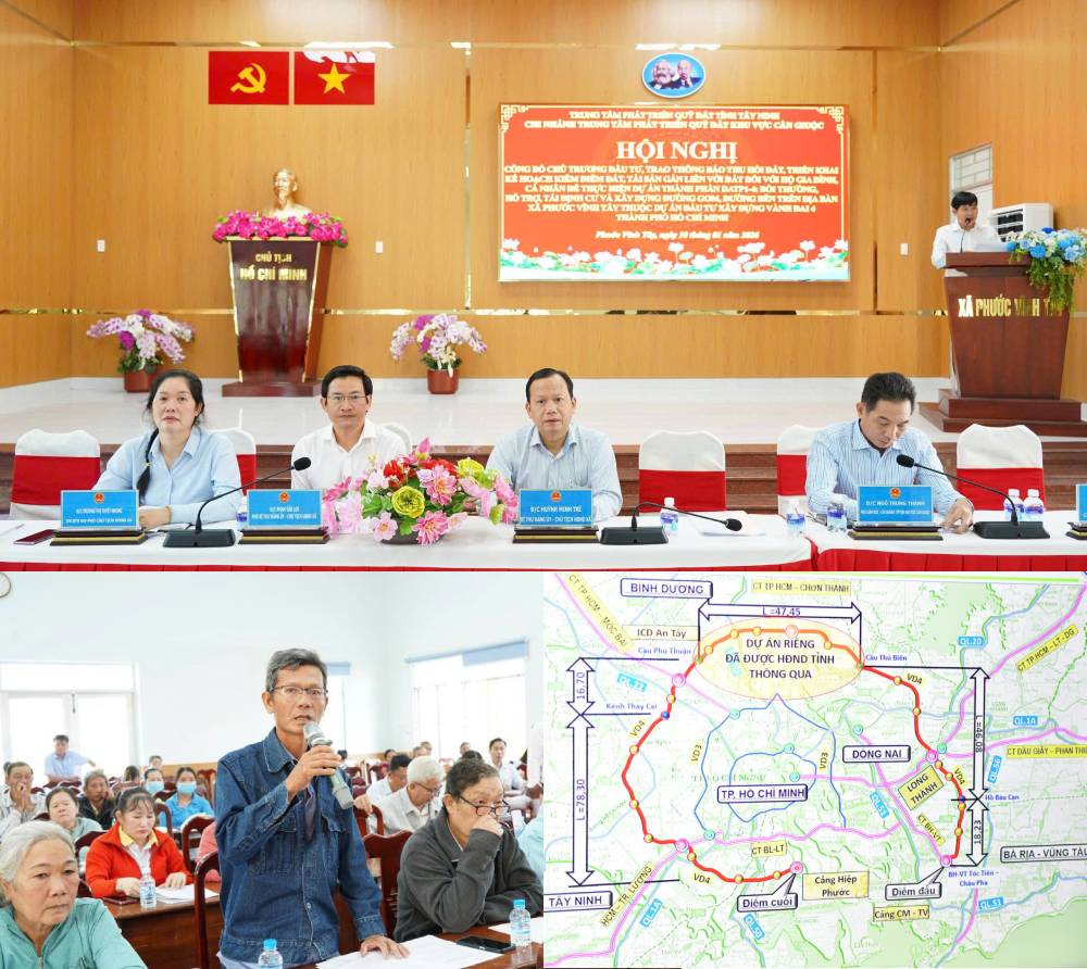 Nóng tại Tây Ninh: Thêm một địa phương triển khai kiểm đếm, thu hồi đất để làm tuyến đường hơn 120.000 tỷ đồng