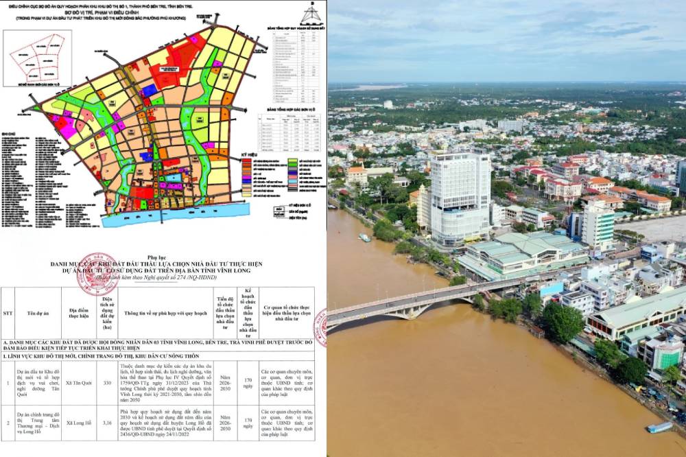 Toàn cảnh triển khai các dự án khu đô thị mới tại Vĩnh Long