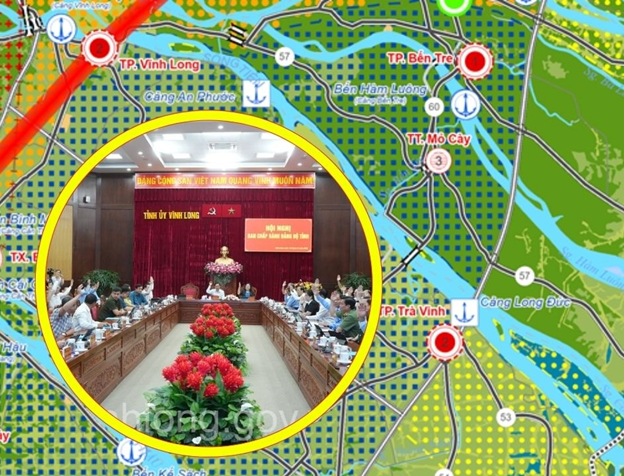 Đảng bộ Vĩnh Long thông qua chủ trương điều chỉnh quy hoạch tỉnh 2021-2030