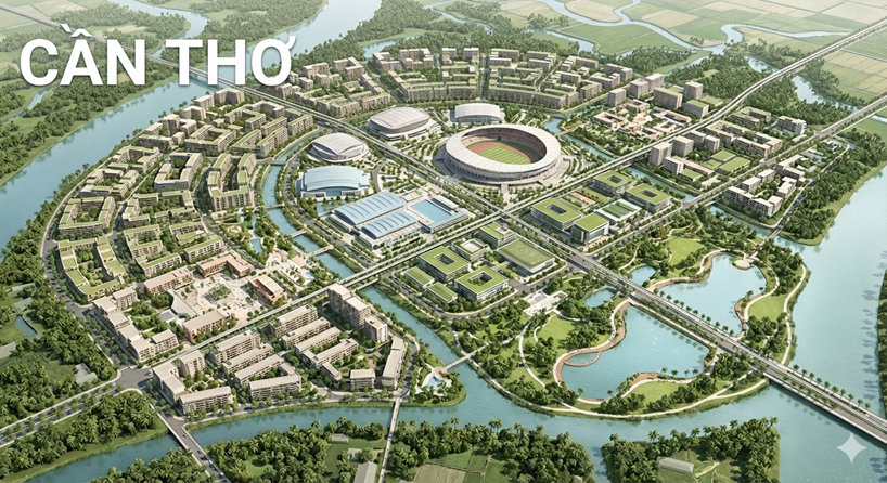 Cần Thơ quy hoạch Khu đô thị thể thao Olympic quy mô 3.400 ha