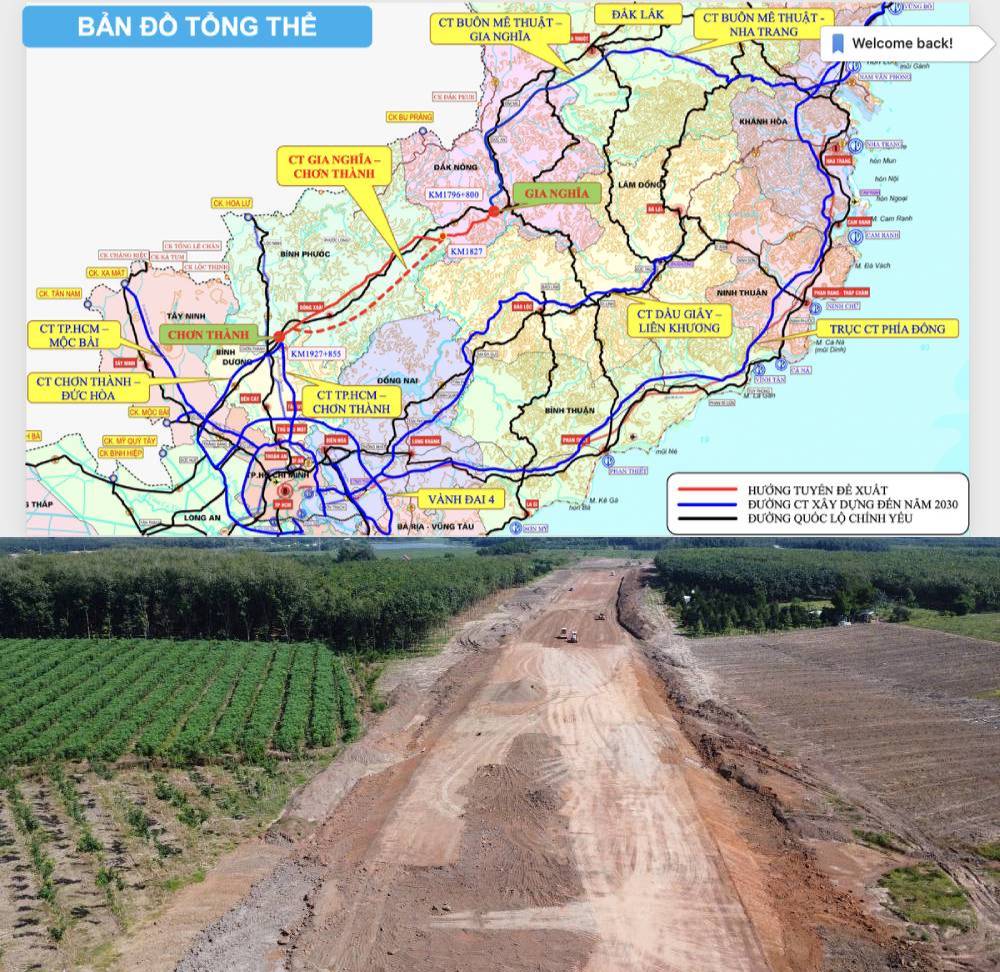 Thông tin mới về tuyến cao tốc kết nối Tây Nguyên với Đông Nam Bộ do Vingroup thực hiện