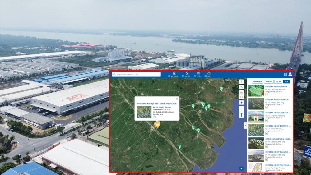 Toàn cảnh quy hoạch khu công nghiệp Vĩnh Long đến năm 2030