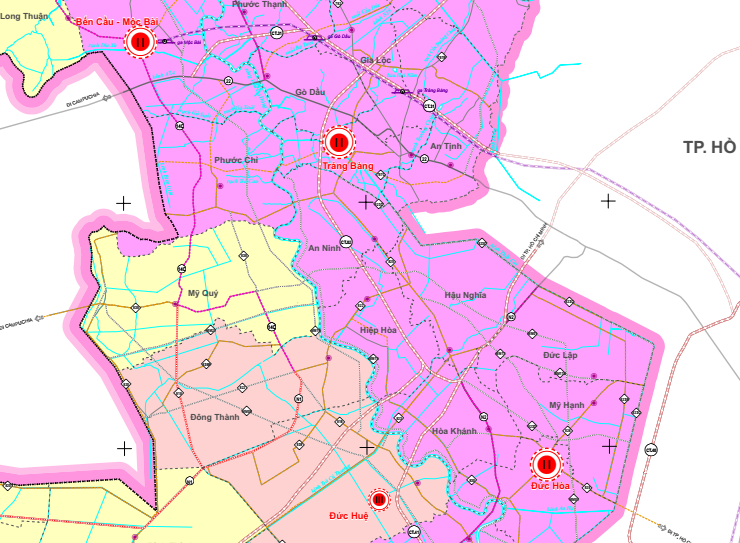 Quy hoạch Tây Ninh 2030: Chi tiết 19 đô thị loại II, III- Ảnh 2.