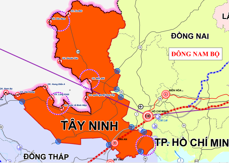 Quy hoạch Tây Ninh 2030: Chi tiết 19 đô thị loại II, III- Ảnh 4.