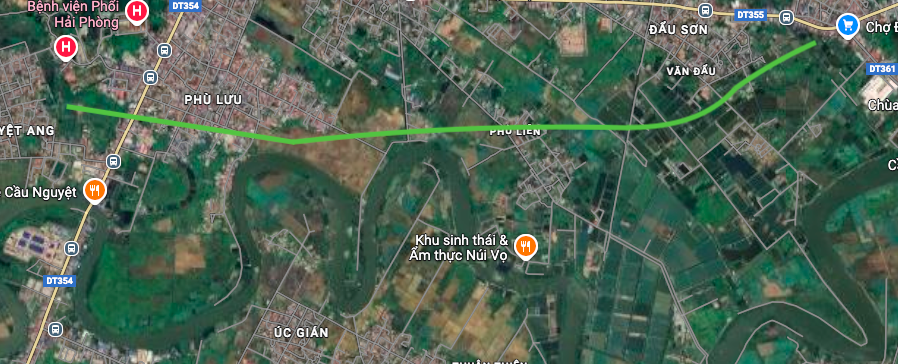 Bản đồ quy hoạch Hải Phòng xuất hiện trục đường mới dài 4km, khu vực nào sẽ hưởng lợi?