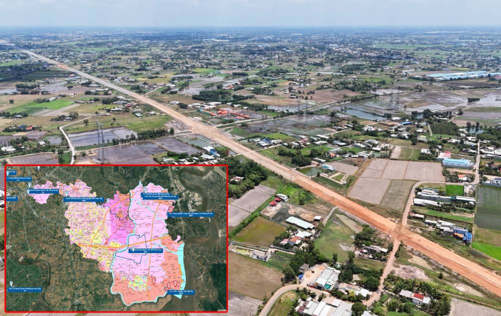 Đang chi trả tiền bồi thường cho người dân Tây Ninh tại dự án khu đô thị hơn 1.000ha sát vách TP.HCM