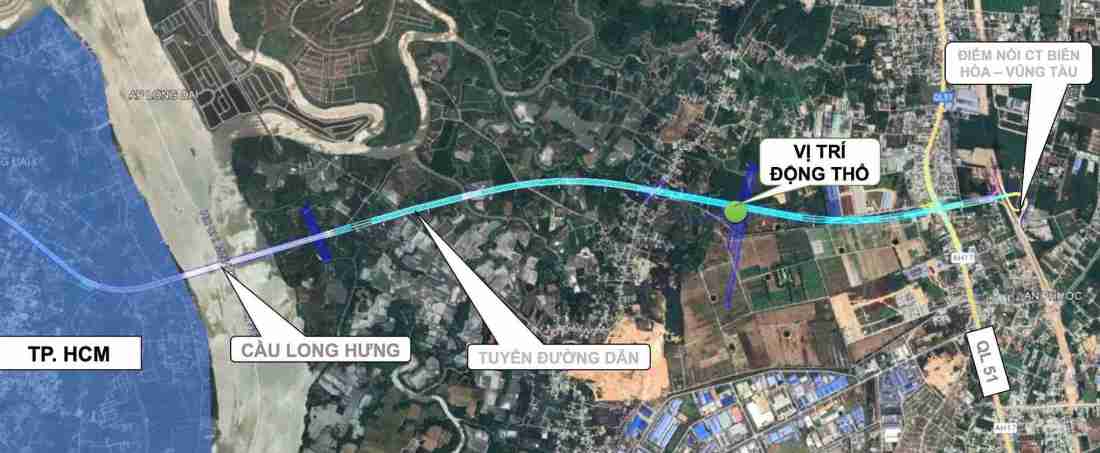 Cầu Long Hưng: Trục nối TP.HCM với sân bay Long Thành có bước tiến mới sau lễ động thổ