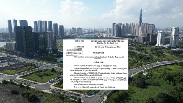 Chính phủ ban hành Nghị quyết tháo gỡ vướng mắc cho hàng nghìn dự án tồn đọng