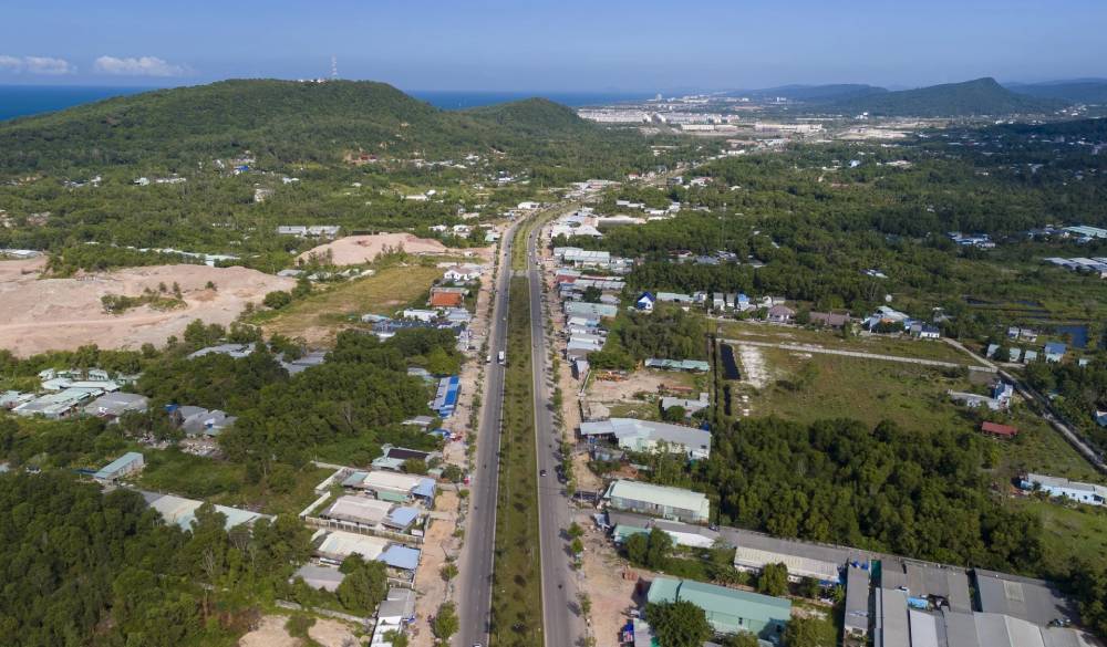 Xây dựng trục đường Bắc - Nam, Đông - Tây 10 làn xe: Định hướng hạ tầng mới cho Phú Quốc