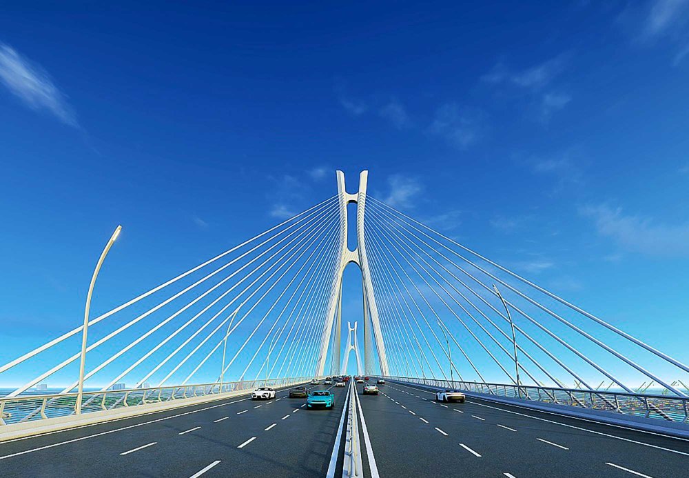 Cầu Cát Lái lộ diện THIẾT KẾ- Ảnh 1. Cầu Cát Lái lộ diện THIẾT KẾ- Ảnh 1.