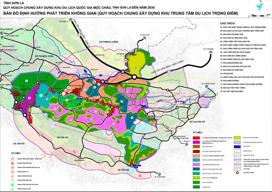 Sơn La: Kiểm tra tình hình thực hiện Dự án xây dựng, phát triển khu du lịch quốc gia Mộc Châu