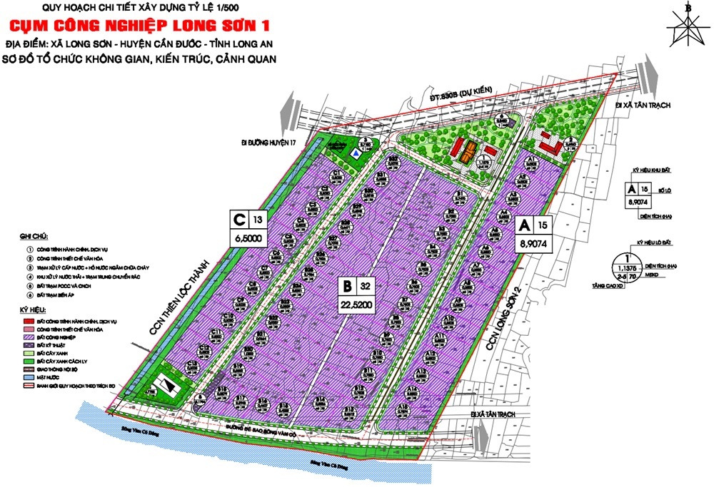 Cụm công nghiệp Long Sơn 1 Tây Ninh