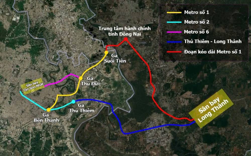 Làm tuyến metro hơn 41km đến sân bay Long Thành: Đồng Nai vừa có động thái mới- Ảnh 2. Làm tuyến metro hơn 41km đến sân bay Long Thành: Đồng Nai vừa có động thái mới- Ảnh 2.