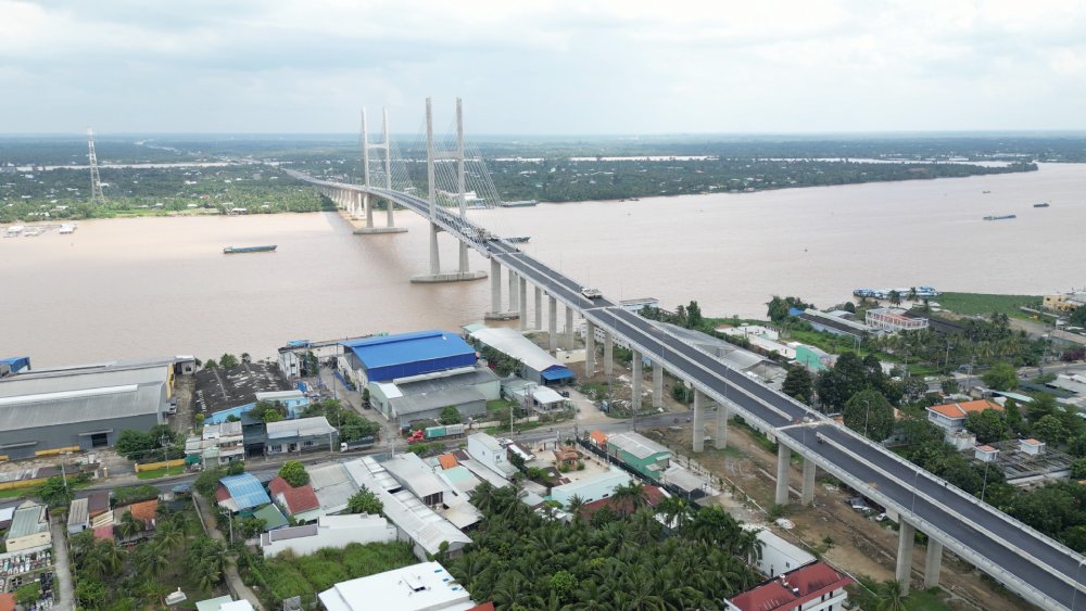 Đồng Tháp chuẩn bị mặt bằng làm cầu vượt ngay cửa ngõ Rạch Miễu 2- Ảnh 2.