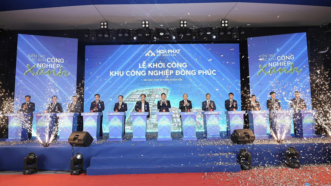 Khởi công khu công nghiệp 3.700 tỷ đồng cách sân bay Gia Bình 20km