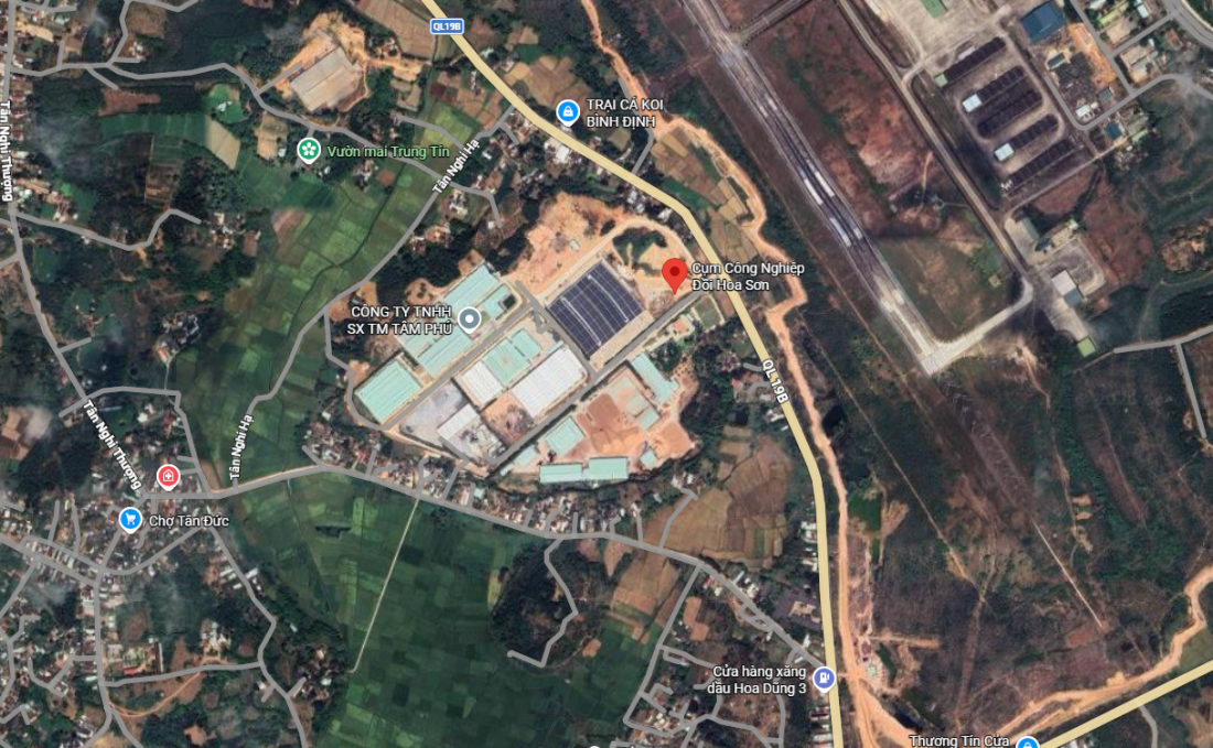 Cụm công nghiệp Đồi Hỏa Sơn Gia Lai