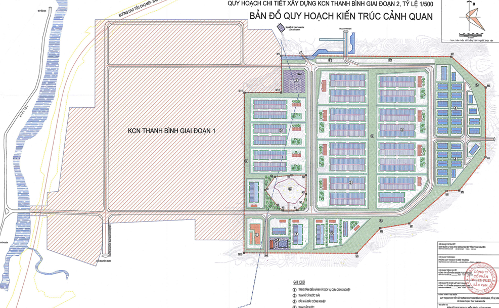 Khu công nghiệp Thanh Bình - Giai đoạn 2 Thái Nguyên