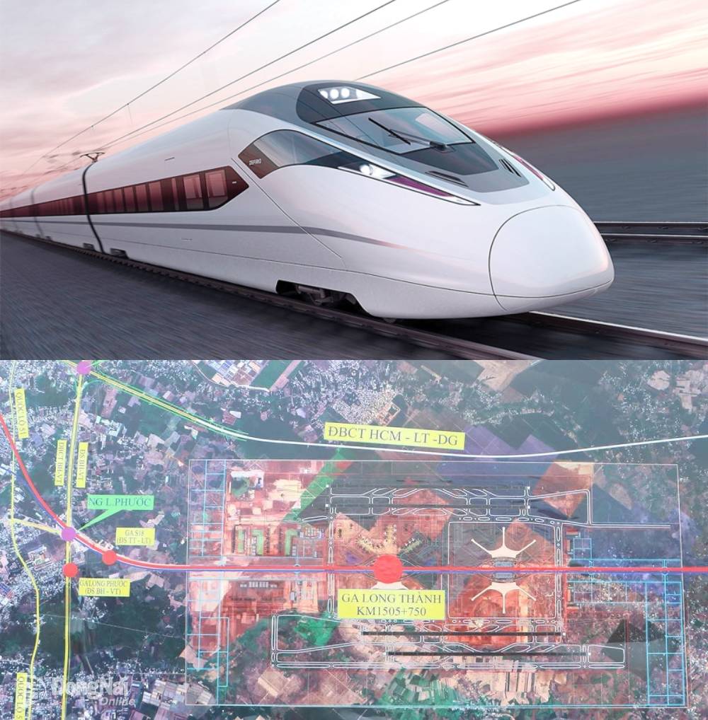 Đồng Nai thu hồi 490ha đất ở 12 xã phường làm tuyến đường sắt tốc độ cao, hoàn thành trước 12/2026