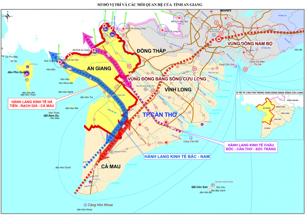 An Giang chính thức thông qua điều chỉnh Quy hoạch tỉnh 2030- Ảnh 1.