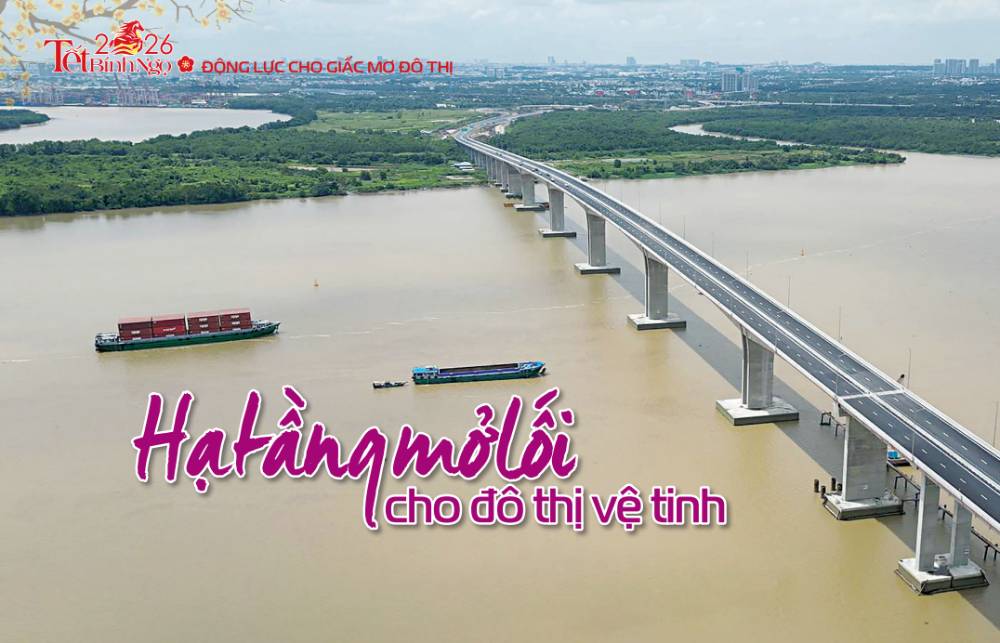 Hạ tầng mở lối cho đô thị vệ tinh