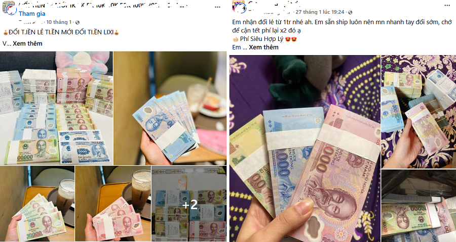 Đổi tiền lẻ, tiền mới “ăn” chênh lệch ngày Tết coi chừng bị phạt- Ảnh 1. Đổi tiền lẻ, tiền mới “ăn” chênh lệch ngày Tết coi chừng bị phạt- Ảnh 1.