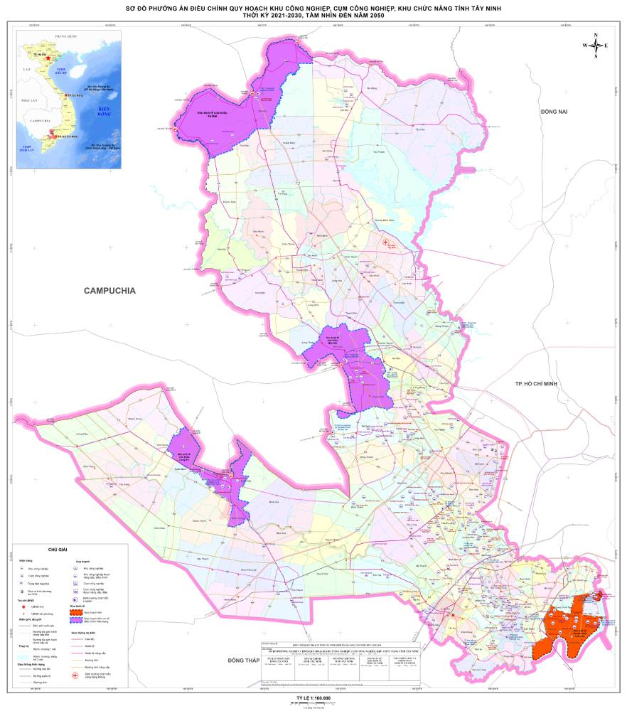 Toàn cảnh quy hoạch khu công nghiệp Tây Ninh đến năm 2030- Ảnh 1.