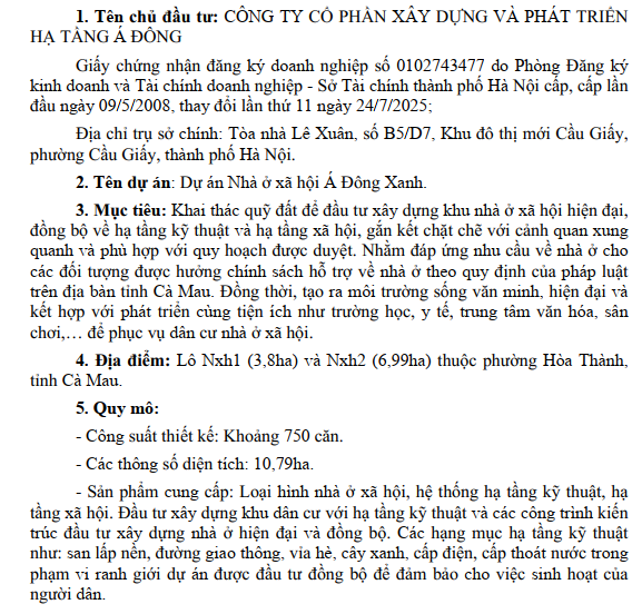 Cà Mau chấp thuận 750 căn nhà ở xã hội ngay khu trung tâm- Ảnh 1.