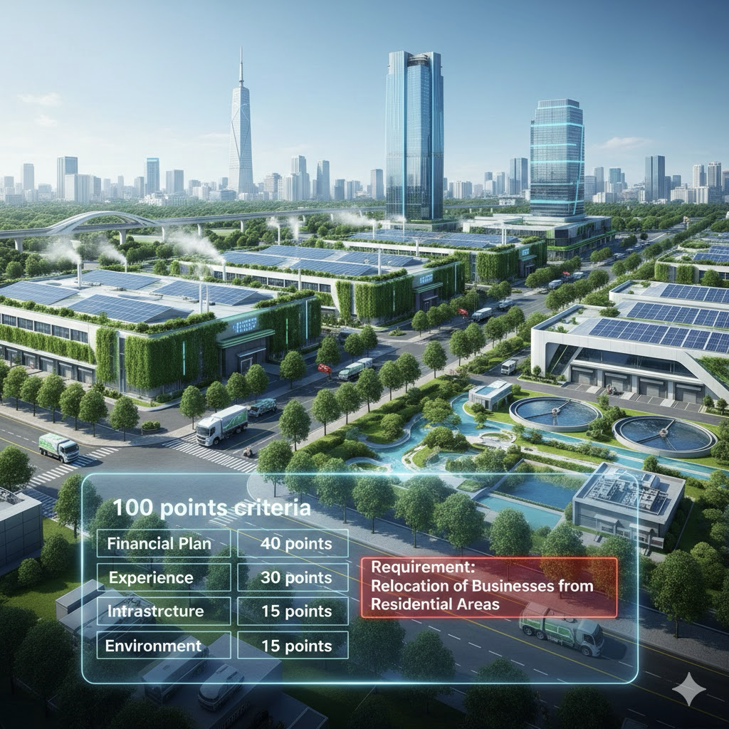 5 tiêu chí làm cụm công nghiệp tại TP.HCM