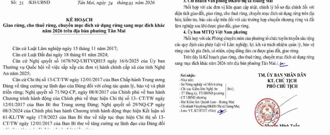 Đề xuất chuyển mục đ&iacute;ch sử dụng hơn 200ha rừng để l&agrave;m s&acirc;n golf &ndash; resort tại Nghệ An