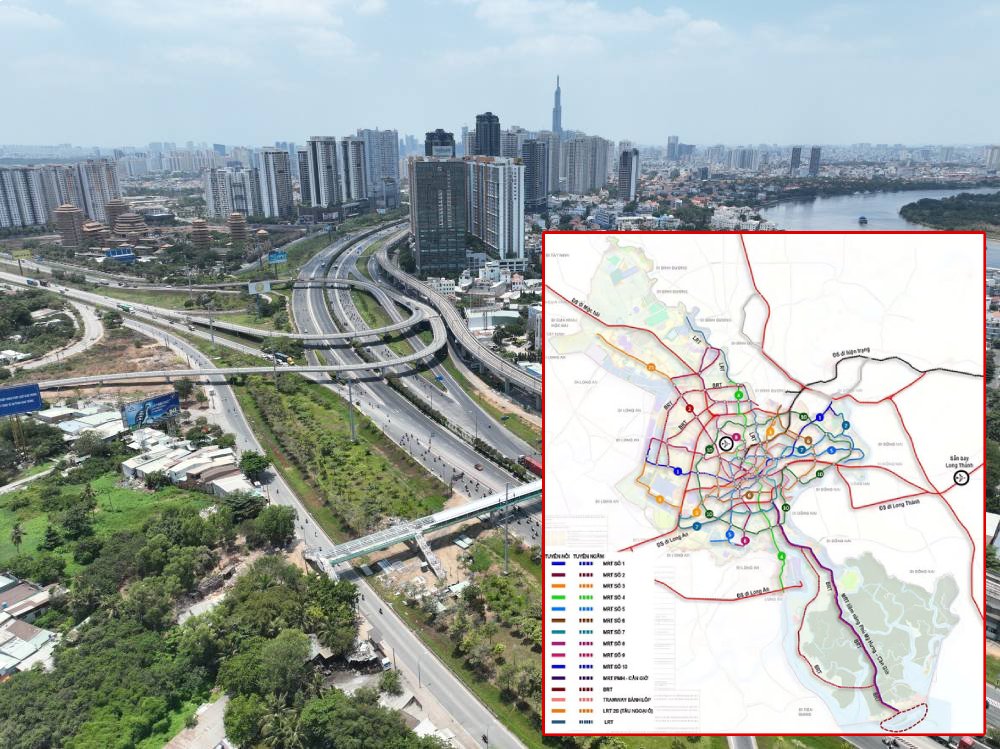 345.000 tỷ đồng cho 10 tuyến đường sắt đô thị: Kế hoạch hạ tầng lớn của TP.HCM đến 2030